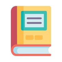 Minimalist Book Icon vector