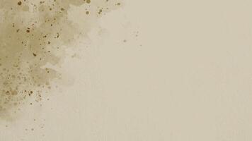 abstract brown splatter ink watercolor background with soft brushstrokes and harmonious pastel tones. Perfect for banners, social media, invitations, and creative projects vector