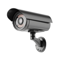 Advanced Security Camera on Transparent Background. png