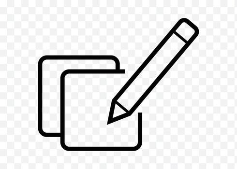 editar documentos Pro vector