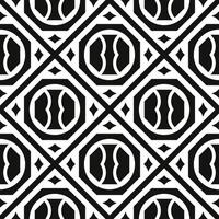 Geometric Octagon Pattern vector