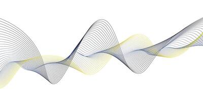 Modern Abstract Motion Lines vector