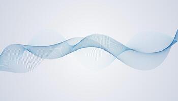 Flowing Digital Waves with Soft Gradient Effects vector