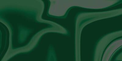 Abstract Green Fluid Background with Smooth Waves vector
