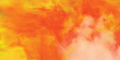 Fiery Orange and Yellow Abstract Background vector