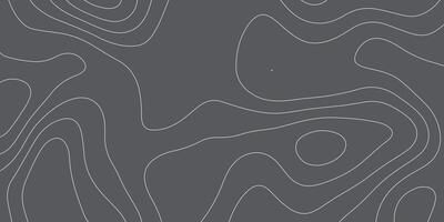 Dark Topographic Contour Line Background vector