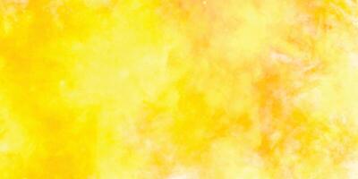 Bright Yellow Abstract Watercolor Texture vector