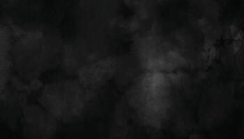 Dark Black Watercolor Background with Moody Texture vector