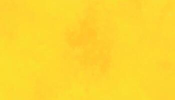 Bright Yellow Abstract Watercolor Background with Soft Texture vector