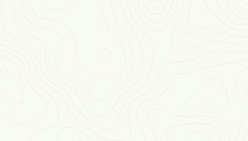 Soft Minimalist Topographic Contour Line Background in Light Tones vector