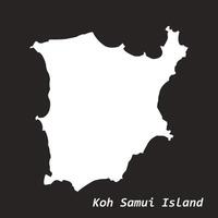 koh samui island vector