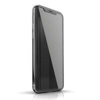 Sleek modern smartphone on a reflective surface, showcasing its minimalist design and glossy finish. photo