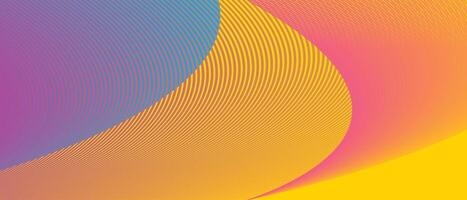 modern dynamic abstract wave illustration gradient background vector