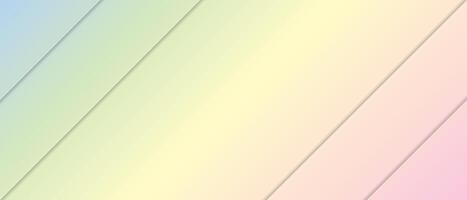 Soft and smooth illustration of a pastel gradient background with diagonal lines vector
