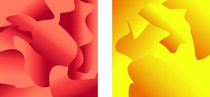 liquid and fluid background for autumn collection vector