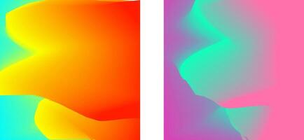 Colorful liquid and fluid background for autumn vector