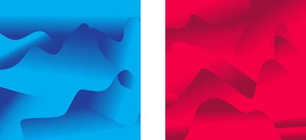 Colorful liquid and fluid background for sky collection vector