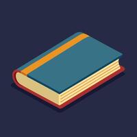 Elegant Book Mockup with Scenic Background for Stunning Visuals vector