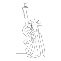 Single one line drawing Army Air Force and Navy Military concept Continuous line draw design graphic vector