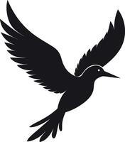 Flying bird graphic vector