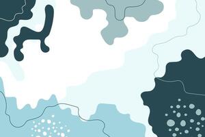 Hand drawn abstract memphis doodle background vector
