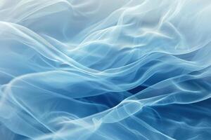 Soft Blue Waves photo