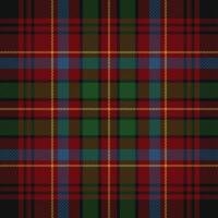 red scottish tartan plaid checkered stripes fabric print pattern background vector