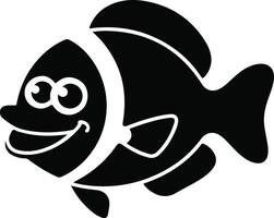 Abstract Fish Sketch and Drawing vector