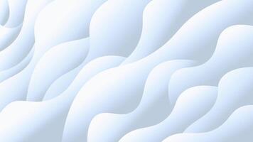 Soft Abstract Waves in a Light Hemispheric Pattern vector