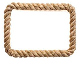 circle rope frame with free style node photo