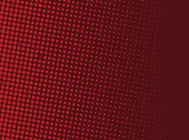 Dark Red halftone dotted background vector