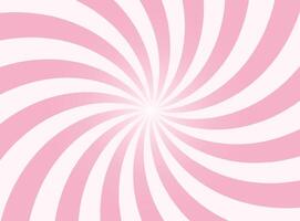 Pink Sunburst Spiral Swirl Background vector