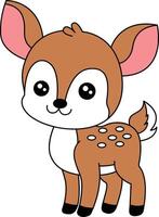 Deer Clipart for Beginners Easy to Use Designs vector