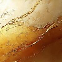 Elegant abstract texture with golden and beige hues, showcasing intricate patterns resembling natural stone formations photo
