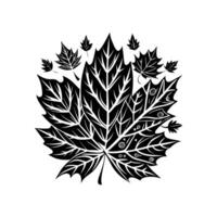 Autumn Leaves in Motion vector