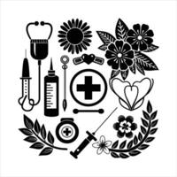 Heart of Healthcare Tools vector