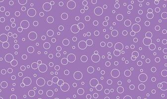 Bubbles seamless pattern with flat line icons. Purple white color beer texture. Bubbles background stock-illustration vector