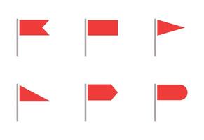 Map marks for gps point. Concept of pointer, tag and important sign vector