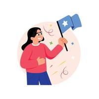 Wina Concepts Style illustrations. EPS 10 File vector