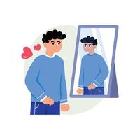 Acceptance Concepts Style illustrations. EPS 10 File stock illustration vector