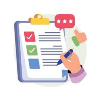 Postive Feedback Concepts Style illustrations. EPS 10 File stock illustration vector