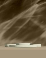 Modern Podium Background for Stylish Product Presentations photo