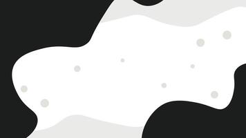 Black and white design. Pattern with optical illusion. Abstract liquid geometrical background. vector