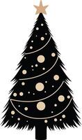 Pine Tree Icon Illustration - Drawing vector