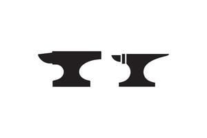 Anvil icon illustration on white background vector