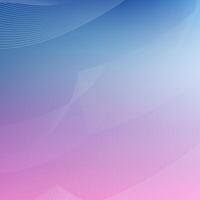 Abstract blue pink gradient color white wave line background. Wallpaper design vector