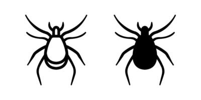 Flea icon. for mobile concept and web design. illustration vector