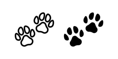 Footprint icon. for mobile concept and web design. illustration vector