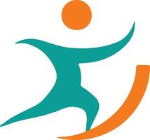 The logo for the health and wellness center vector
