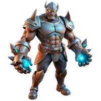 Powerful 3D Render of Fantasy Warrior png